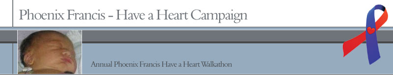 Annual Phoenix Francis Have a Heart Walkathon