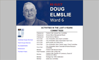 Doug Elmslie, Ward 6 Councillor